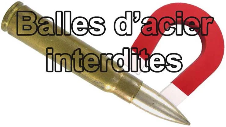 Balle d'acier